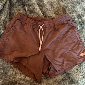 LL Bean womens river shorts black